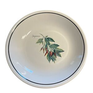 Williams Sonoma Culinary Herbs Pasta Soup Bowl - Cayenne,